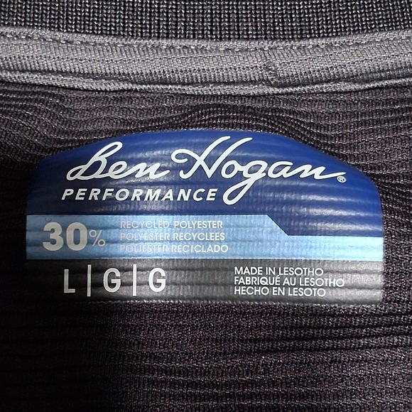 Ben Hogan Performance Golf Short Sleeve Polo Shirt- Men's Large - Picture 3 of 6